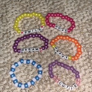 VSCO beaded bracelets